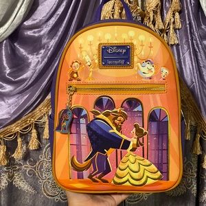 Loungefly Beauty and the Beast Backpack